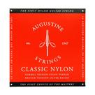 Encordoamento Augustine Classic Red NT Nylon Trebles MT Silver Basses - Nylon