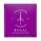 Encordoamento Augustine Regal Blue HT Crystal Trebles HT Silver Basses - Nylon