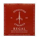 Encordoamento Augustine Regal Red HT Crystal Trebles MT Silver Basses - Nylon