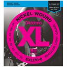 Encordoamento baixo Daddario 8 CORDAS duplas Exl170-8 Nickel