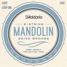 Encordoamento Bandolim Leve DAddario Bronze 80/20 Laço EJ62 Encordoamento Bandolim Leve DAddario Bronze 80/20 Laço EJ62