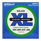 Encordoamento Contra-Baixo Super Ligth .040-.095 - D'Addario