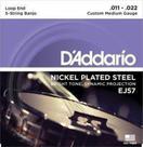 Encordoamento Daddario para Banjo Country EJ57 - D'Addario