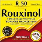 Encordoamento De Violão Aço 010 R50 Bronze 85/15 1 Mi Extra Encordoamento De Violão Aço 010 R50 Bronze 85/15 1 Mi Extra