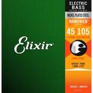 Encordoamento Elixir 14077 para Baixo 4 Cordas