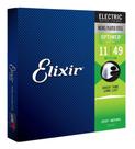 Encordoamento Elixir Medium Aço P/guitarra 11-49 Encordoamento Elixir Medium Aço P/guitarra 11-49