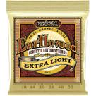 Encordoamento ernie ball 010-050 violao aco earthwood tensao extra leve 80/20 bronze p02006 (h-8 / 6 Encordoamento ernie ball 010-050 violao aco earthwood tensao extra leve 80/20 bronze p02006 (h-8 / 6