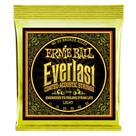 Encordoamento Ernie Ball Violão Aço 011 EVERLAST Coated 2558