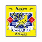 Encordoamento Giannini -- Baixo 4 cordas -- .040 -- GESBX -- Série Canário