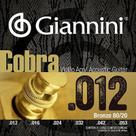 Encordoamento giannini violao bronze 80/20 light 012 ca82l - i-4 / 15