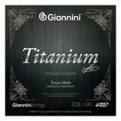 Encordoamento giannini violao genwtm titanium 85/15 prateado - i-4 / 4 Encordoamento giannini violao genwtm titanium 85/15 prateado - i-4 / 4