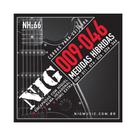 Encordoamento Guitarra 009-046 Corda Extra NIG NH66