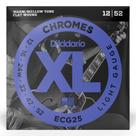 Encordoamento Guitarra .012 Flatwound DAddario ECG25
