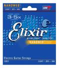 Encordoamento Guitarra Elixir 010 Nanoweb Light Encordoamento Guitarra Elixir 010 Nanoweb Light
