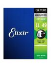 Encordoamento Guitarra Elixir Optiweb 011/49 Medium Nickel Plated Steel Encordoamento Guitarra Elixir Optiweb 011/49 Medium Nickel Plated Steel