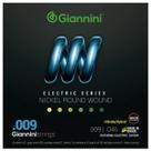 Encordoamento Guitarra Giannini Híbrida Electric GEEGSTH9 Nickel .009