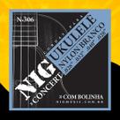 Encordoamento Nig N306 Ukulelê Concert Nylon Branco