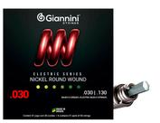 Encordoamento p/ baixo giannini 6 cordas geebrl/6 leve 0.030"