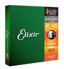 Encordoamento Para Baixo 4 Cordas Elixir Ligth/l.s.045 4052