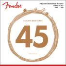 Encordoamento para Baixolão Fender 4 cordas 8060 Phospor Bronze 045-100 Encordoamento para Baixolão Fender 4 cordas 8060 Phospor Bronze 045-100