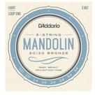 Encordoamento para Bandolim Mandolim 010 Tensão Leve D'addario EJ62