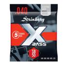Encordoamento para Contrabaixo Strinberg SB-50 de 5 Cordas 0.040