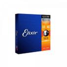 Encordoamento Para Guitarra .010 Light Nanoweb 12052 Elixir