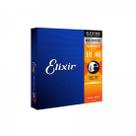Encordoamento para Guitarra .010 LIGHT Nanoweb Elixir