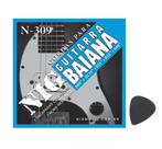 Encordoamento para Guitarra BAIANA 009 NIG -- (009/048) -- Jogo com 5 cordas