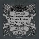 Encordoamento Para Guitarra Flat Wound .012 AGS900L Aria Pro II