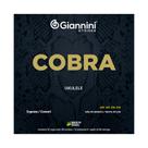 Encordoamento para Ukulele Giannini Cobra Concert/Soprano - GEUKSC