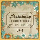 Encordoamento para Ukulele Soprano UK4S Strinberg