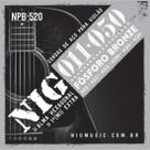 Encordoamento Para Violão Aço .011 NPB520 NIG
