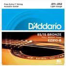 Encordoamento Para Violão Aço 6 Cordas Light Ez910 Daddario - DAddario
