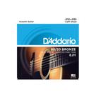 Encordoamento para violão d'addario ej11 012