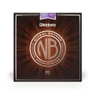 Encordoamento para violão d'addario nb1152 nickel bronze 11/52 custom light gauge