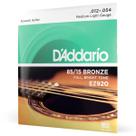 Encordoamento Para Violão D'ddario Aço EZ920 .012