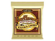 Encordoamento para Violão Ernie Ball 010 Earthwood Extra Light Bronze 2006