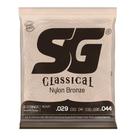 Encordoamento para Violão Nylon SG Strings 65/35 Tensão Alta Encordoamento para Violão Nylon SG Strings 65/35 Tensão Alta