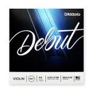 Encordoamento para violino 4/4 d'addario debut d310 4/4m Encordoamento para violino 4/4 d'addario debut d310 4/4m