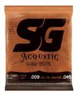 Encordoamento sg 09 aco bronze 85 15 p/violao Encordoamento sg 09 aco bronze 85 15 p/violao