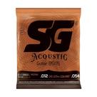Encordoamento Sg Cordas 0.12 P/ Violão Aço