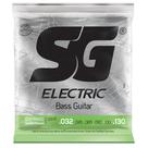 Encordoamento SG Cordas para Baixo 6 Cordas 6c 032 Níquel Electric Bass Guitar Tensão Light