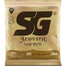 Encordoamento SG Violão Aço Bronze 011 SG6686 Encordoamento SG Violão Aço Bronze 011 SG6686