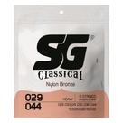 Encordoamento SG violão nylon bronze pesada Encordoamento SG violão nylon bronze pesada