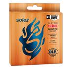 Encordoamento solez slatb10 pack c/ 2 dist duplo violao 85/15 0,0010"/0,050"