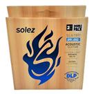 Encordoamento solez slatb11 pack c/2 dist duplo violao 85/15 0.0011 / 0.052