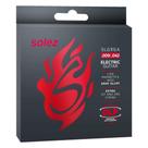 Encordoamento solez slg9 ga dist guitarra calibre 0.009 dlp