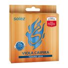 Encordoamento Solez Viola Caipira Niquel Tensão Leve SLVC TL