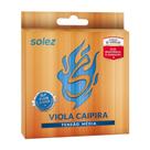 Encordoamento Solez Viola Caipira Niquel Tensão Média SLVCTM